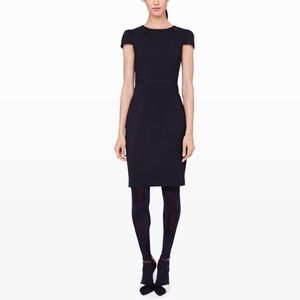 NWOT Club Monaco Ariana dress black in 00.